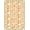 Orange Beige, Pattern 2, variant on ODIKA 8'x10' Washable Area Rug Non-Slip Chair-Friendly Mat Fruit Vintage Orchard Design With Rustic Floral Corner Accents Peach Flowing for Dining Room, Large Office, Lounge