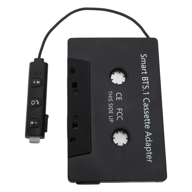 Cassette Receiver, Universal Car Cassette Adapter DC5V Covenient Portable for Cars Trucks With Cassette Player