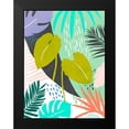 thumbnail image 2 of Warren, Annie 15x18 Black Modern Framed Museum Art Print Titled - Jazzy Jungle I, 2 of 5