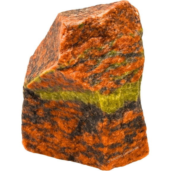 Unakite Raw Crystals and Healing Stones (1 Piece)