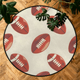 thumbnail image 7 of CURLYOOT Round Rug 3ft Football Area Rug, Washable Circle Mat Non Slip Floor Carpet Mat, Soft Indoor Rugs for Entryway Living Room Dining Room Bedroom, 7 of 7