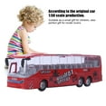 thumbnail image 1 of Greensen Simulation Bus, Bus Toy, Fall Resistant Wear-resistant Lifelike Shape Exquisite Workmanship Practical Colleagues For Friends Children Adults Teens, 1 of 8