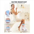 thumbnail image 4 of 2X Waterproof Foot Cover for Shower Adult, Foot Cast Covers with Non-Slip Padding Bottom, Watertight Foot Cast Protector,2 x Cast Cover, 4 of 8