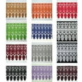 thumbnail image 1 of 4.75" White Black Ivory Royal Blue Gold Burgundy Floral Venice Lace Trim By Yard, 1 of 1