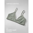 thumbnail image 5 of CRZ YOGA Softhold Triangle Bralette Everyday Bra For Women, 5 of 6