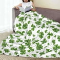 thumbnail image 6 of Lsque St. Patrick's day Pattern Fuzzy Fleece Throw Blanket Extra Large,Super Soft,Fluffy and Warm Blankets for Couch,Bed,All Season Use-50"x40", 6 of 7
