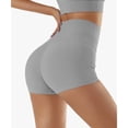 thumbnail image 2 of Conjunto de entrenamiento con un hombro, correa para el cuello, cintura alta, transpirable, elástico, sujetador de Yoga, pantalones cortos para correr y bailar, 2 of 6