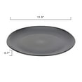 thumbnail image 2 of Mainstays Black 12-Piece Eco-Friendly Recycled Plastic Dinnerware Set, 2 of 16