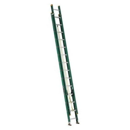 Louisville 28 ft Fiberglass Extension Ladder, 225 lb Load Capacity FE0628
