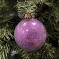 thumbnail image 3 of Glass Christmas Tree Ornaments - 67mm / 2.63" [6 Pieces] Designer Balls from Christmas By Krebs Seamless Hanging Holiday Decor, 3 of 3