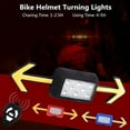 thumbnail image 7 of Vacemry Under $5 Helmet Turn Signal Light, LED Safety Light for Bike Scooter Motorcycle, Remote Control, USB Rechargeable, Water Resistant, Multiple Flash Modes, Reflective Strip, Easy Mount, 7 of 7