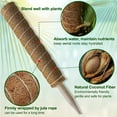 thumbnail image 3 of LANNEY Indoor Monstera Houseplant Stakes, Moss Poles for Garden, Coir Totem Sticks, 4 Pack, Brown, 3 of 7