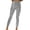 01_Gray, variant on Women Yoga Pants Sequin Glitter Graphic Slim High Waisted Trousers Long Tight Pant Athletic