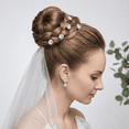 thumbnail image 4 of Kabuer Bridal Wedding Hair Pins Rhinestone Hair Clips Accessories for Women & Girls 50 Pcs, 4 of 6