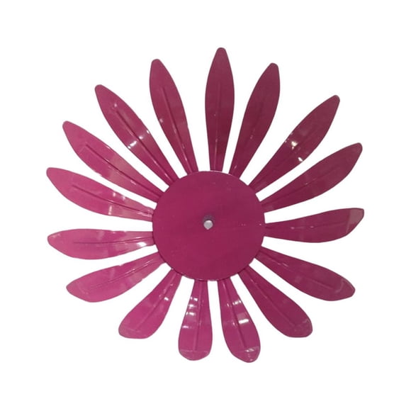 Bewildely Alimentador de pájaros a prueba de herrumbre, decoración de jardín portátil, Metal para exteriores, comida de flores, resistente al De coser Rojo