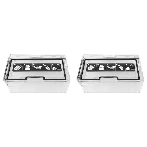 2X Dust Bin Box Replacement for S7 S7  T7S T7Plus T7Splus Vacuum Cleaner Dirt Box