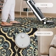 thumbnail image 5 of Maples Rugs Vivian Transitional Medallion Persian Blue Non Slip Indoor Area Rug, 5' x 7', 5 of 8