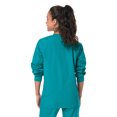 thumbnail image 3 of Landau Scrub Zone Unisex Relaxed Fit 2-Pocket Snap-Front Scrub Jacket 75231, 3 of 5