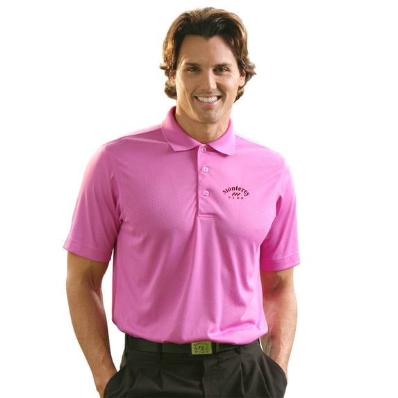 Monterey Club Men's Zone Tech Contrast Golf Polo Shirt #1527