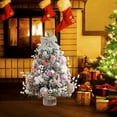 thumbnail image 4 of Dvkptbk Holiday Decorations Christmas Decorative Luminous LED Christmas Tree Home Desktop Decoration 0.6m Mini Desktop INS Simulation Tree, Christmas Gift Home Decor Christmas Decorations, 4 of 5