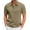Khaki1, variant on AHTJRT Men's Slim Fit Collared Casual Dress Shirt for Business and Golf with Short Sleeves White XL