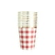 thumbnail image 2 of Penkiiy Pink Gingham Party Supplies, juego de mesa a cuadros rosa y blanco Platos de plaid rosa Almohadillas Decoraciones de fiesta para cumpleaños Barbacoa Picnic Party Favores de cena, 2 of 6