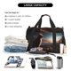 thumbnail image 5 of Easygdp Pyramid Desert Cat Bolsa de Gimnasio, Bolsa de Viaje Duffel, Bolsa de Fin de Semana con Compartimentos, Bolsa de Mano para Noche, 5 of 7