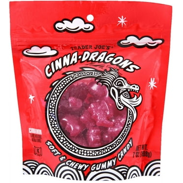 Cinna-Dragons Gummy Candy 7 Oz Pack of 2