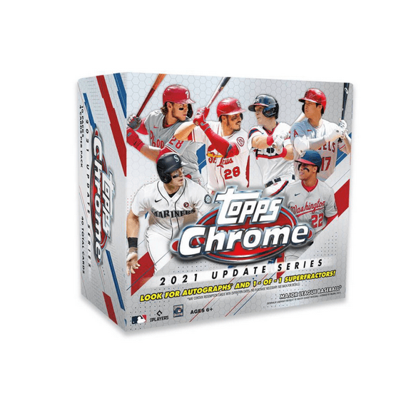 2021 Topps MLB Chrome Update Baseball Trading Card Box