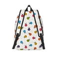thumbnail image 2 of Lsque Cute Ladybugs Pattern Canvas Daypack, Durable Backpack, High-quality Versatile Backpack,Vintage Compact Backpack-Small, 2 of 6