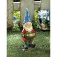 thumbnail image 2 of Statue Solaire de Gnome Mangeur d'Oiseaux, 2 of 3