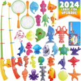 thumbnail image 1 of Juguetes magnéticos para piscina de pesca CozyBomb™ para niños de 3 a 6 años, 1 of 7