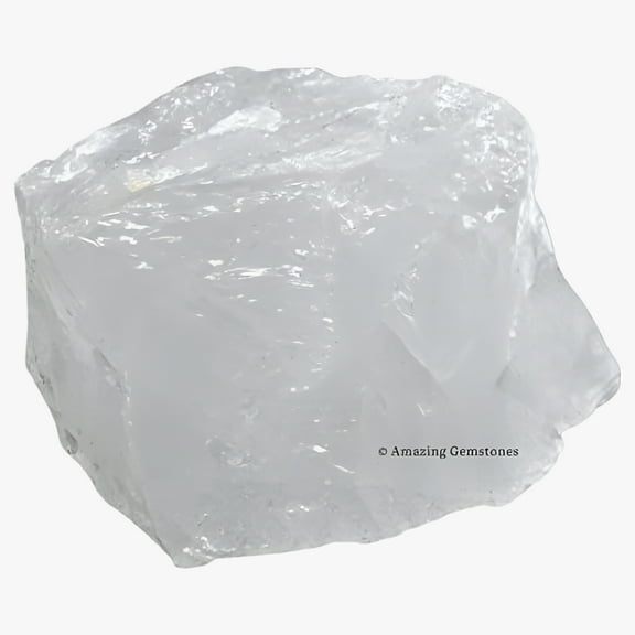 Clear Quartz Crystal Raw Stones (2 Pieces)