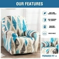 thumbnail image 5 of 1/2/3 seat Recliner Cover stretch Couch Cover for Recliner Sofa chair Cover for Kids, Pets, Dog and Cat, 5 of 5