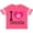 Football Pink and White, variant on Inktastic Tennis Player I Love Tennis Girls Toddler T-Shirt