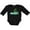 AB-Black, variant on Inktastic Vero Beach Florida Vacation Boys or Girls Long Sleeve Baby Bodysuit