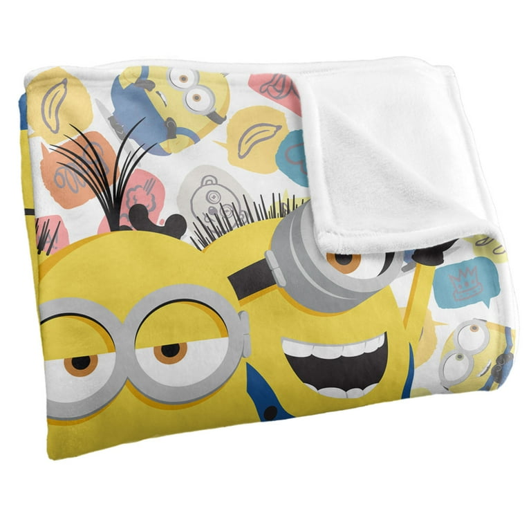 Minion blanket walmart sale