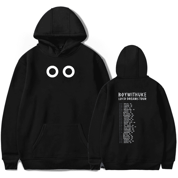 Boywithuke 2024 Lucid Dreams Tour Hoodie Merch WomenMen Unisex Long Sleeve Pullover Hooded Sweatshirts