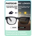 thumbnail image 3 of Gafas de seguridad LianSan LS8602MGY-P fotocromáticas UV400 para hombres y mujeres, 3 of 6