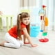 thumbnail image 5 of Set de limpieza WHOHOLL Kid, escoba de madera para niños pequeños, 9 unidades con soporte, 5 of 7