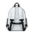 thumbnail image 3 of Pioneer Flower Floral Print Pattern Backpack for School, Cute School Bag with Adjustable Shoulder Straps and Padded Back, 15.25"x11.5"x5.25", 3 of 5
