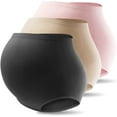 thumbnail image 1 of HAHDAXIA Culottes de Maternité pour Femmes par-Dessus le Ventre Taille Haute Sans Coutures Culottes de Grossesse Culottes Multipaquet, 1 of 6