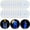 Blue, variant on LED Light Coaster,100 PCS light up coaster,LED Drink Coasters Bar Beer Beverage Coasters Light Club, Wedding, Bar