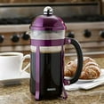 thumbnail image 2 of BonJour Coffee 8-Cup Maximus French Press, Purple, 2 of 8