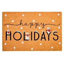 Calloway Mills 107331729 17 x 29 in. Holiday Joy Rectangular Doormat, Multi Color