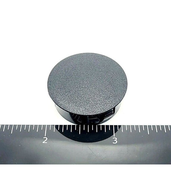 1 1/8" Auto Truck Bumper Plugs Black Sensor Hole Locking Cover 1 1/4" Top Cover 4 Pack