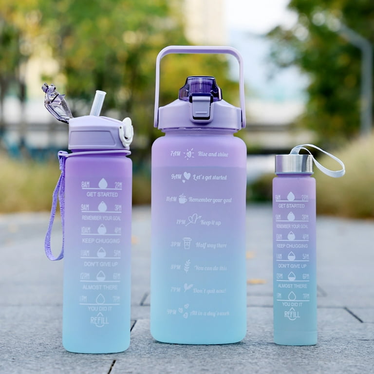 Plastic Water Bottle Pack of 2 Pcs Of 2 Ltr, Purple and Blue, Dishwasher  Safe