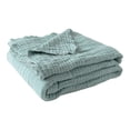 thumbnail image 2 of Muslin Throw Blanket for Adults, Breathable Summer Throw Blanket, All Seasons Cotton Gauze Blanket, Soft Pre-Washed Couch Blanket, Lightweight Muslin Throw Blanket, Gentle Cotton Blanket for Home, 2 of 6