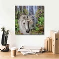 thumbnail image 6 of Epic Graffiti 'Forest Unicorn' by Enright, Canvas Wall Art, 18"x18", 6 of 8