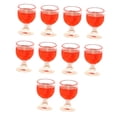 thumbnail image 1 of Copas de vino en miniatura Hugo accesorios de cocina para casa de muñecas 10 Rojo, 1 of 10